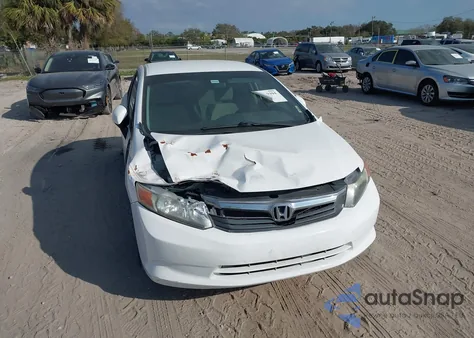 2012 Honda Civic Lx из США, поврежденный, VIN 19XFB2F56CE051131